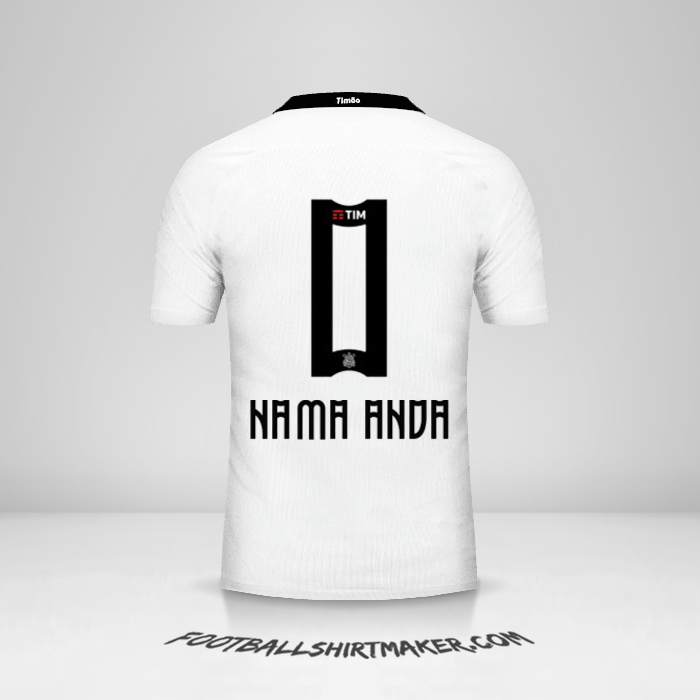 Jersey Corinthians 2016 -  nama anda - 0
