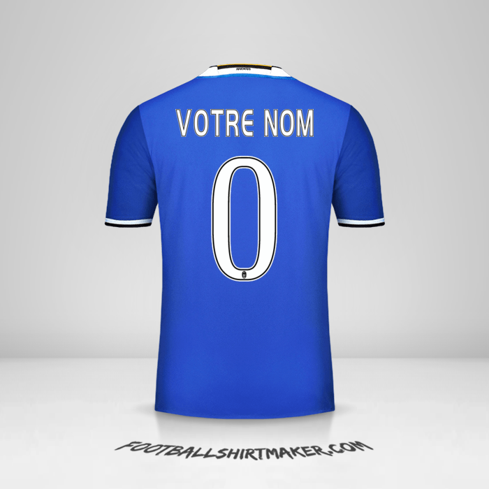 Maillot Juventus FC 2016/17 II -  votre nom - 0