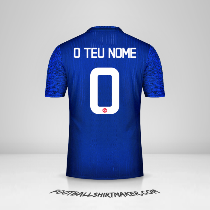 Camisola Manchester United Cup 2016/17 II -  o teu nome - 0