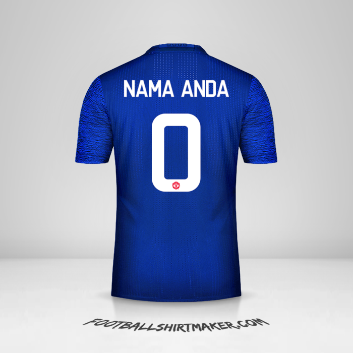 Jersey Manchester United 2016/17 Cup II -  nama anda - 0