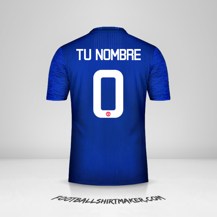 Jersey Manchester United 2016/17 Cup II -  tu nombre - 0