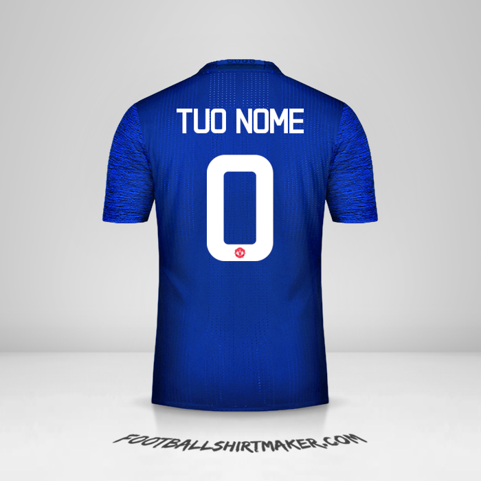 Maglia Manchester United Cup 2016/17 II -  tuo nome - 0