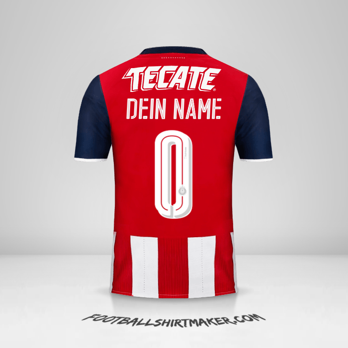 Trikot Guadalajara 2016/17 -  dein name - 0
