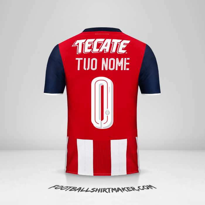 Maglia Guadalajara 2016/17 -  tuo nome - 0