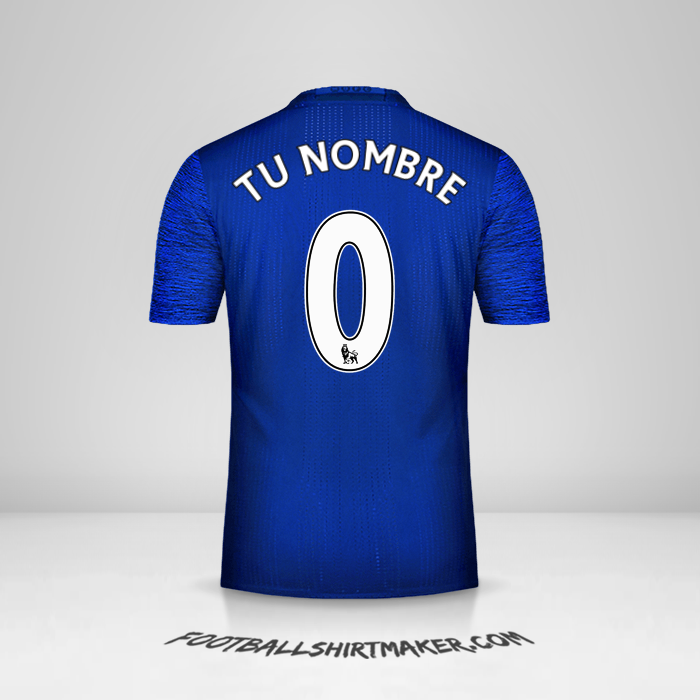 Camiseta Manchester United 2016/17 II -  tu nombre - 0