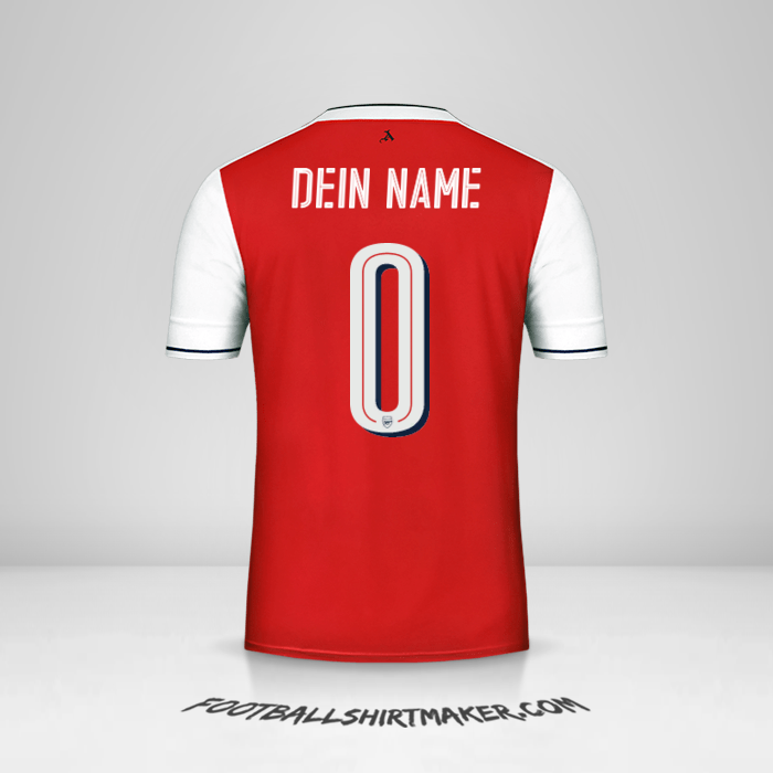Trikot Arsenal Cup 2016/17 -  dein name - 0