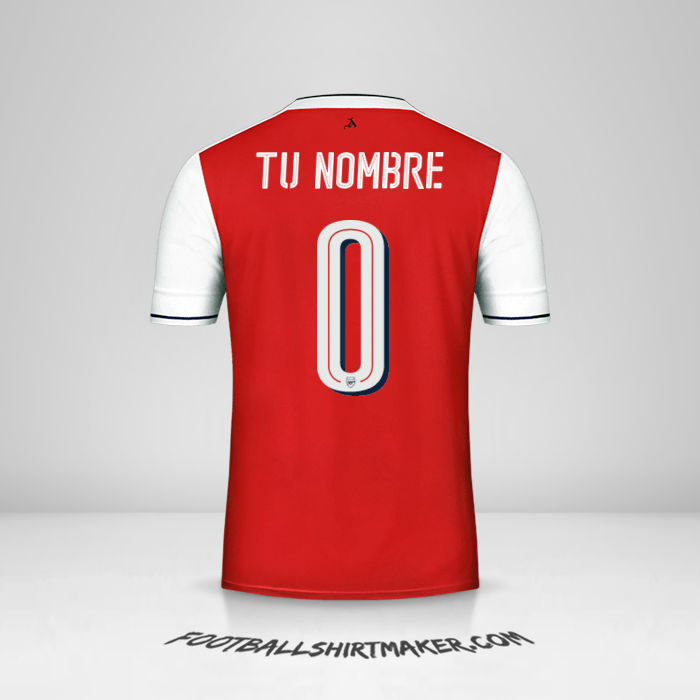 Camiseta Arsenal Cup 2016/17 -  tu nombre - 0