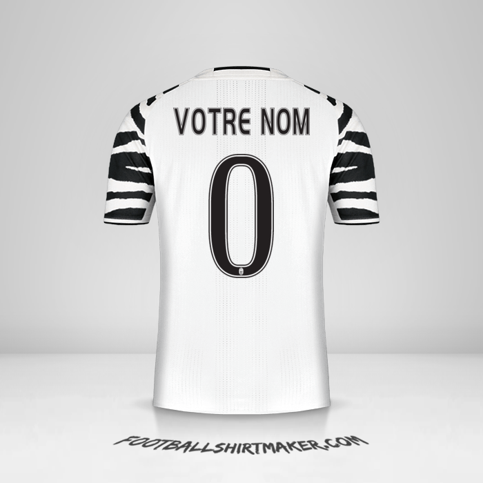 Maillot Juventus FC 2016/17 III -  votre nom - 0