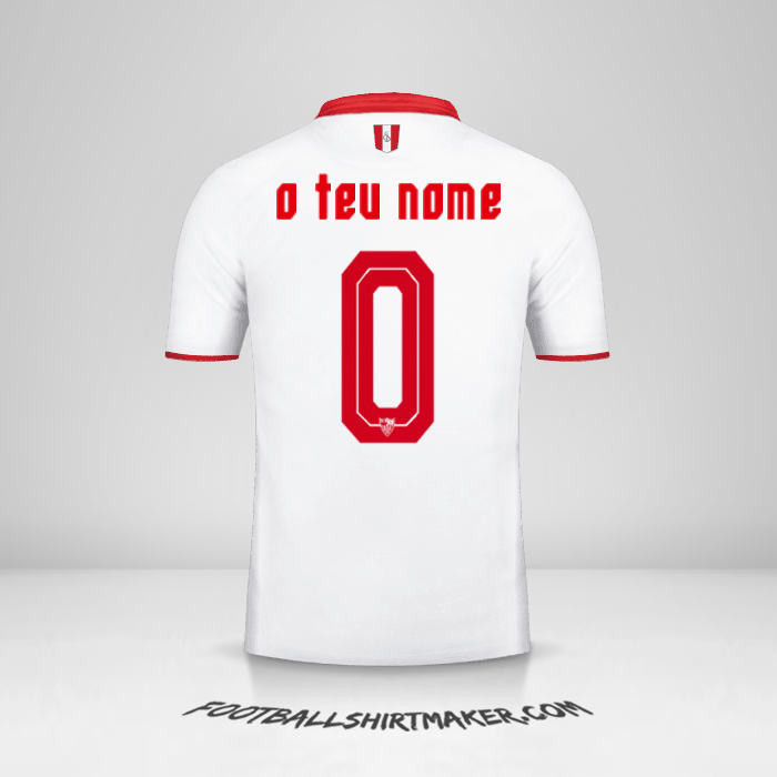 Camisola Sevilla FC 2016/2017 -  o teu nome - 0