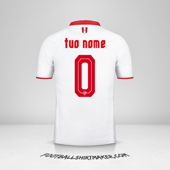 Maglia Sevilla FC 2016/2017 -  tuo nome - 0