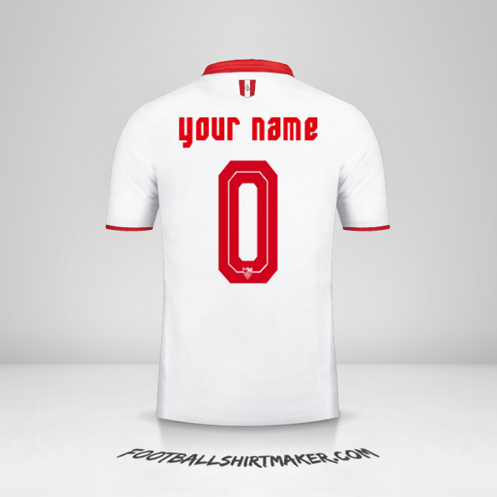 Jersey Sevilla FC 2016/2017 -  your name - 0