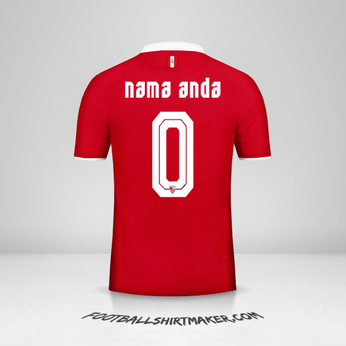 Jersey Sevilla FC 2016/2017 II -  nama anda - 0