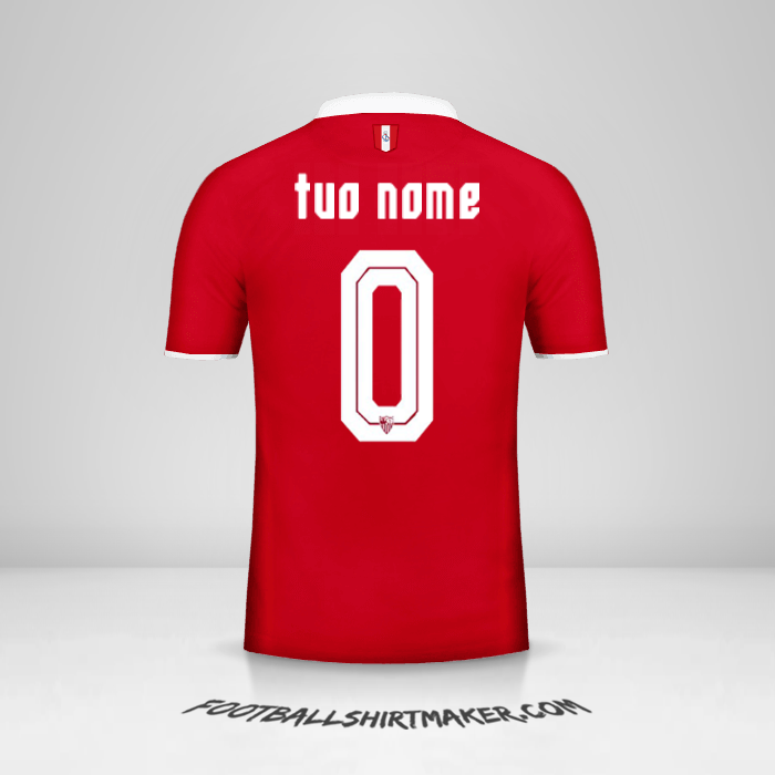 Maglia Sevilla FC 2016/2017 II -  tuo nome - 0