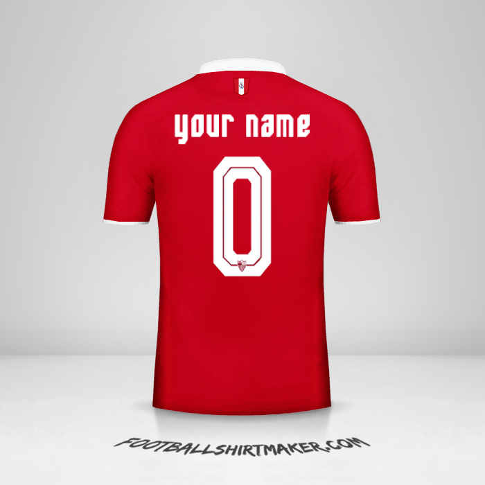 Jersey Sevilla FC 2016/2017 II -  your name - 0