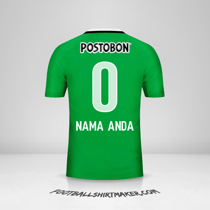 Jersey Atletico Nacional 2016 -  nama anda - 0