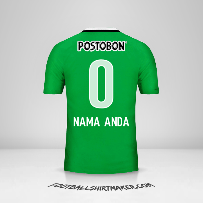 Jersey Atletico Nacional 2016 -  nama anda - 0