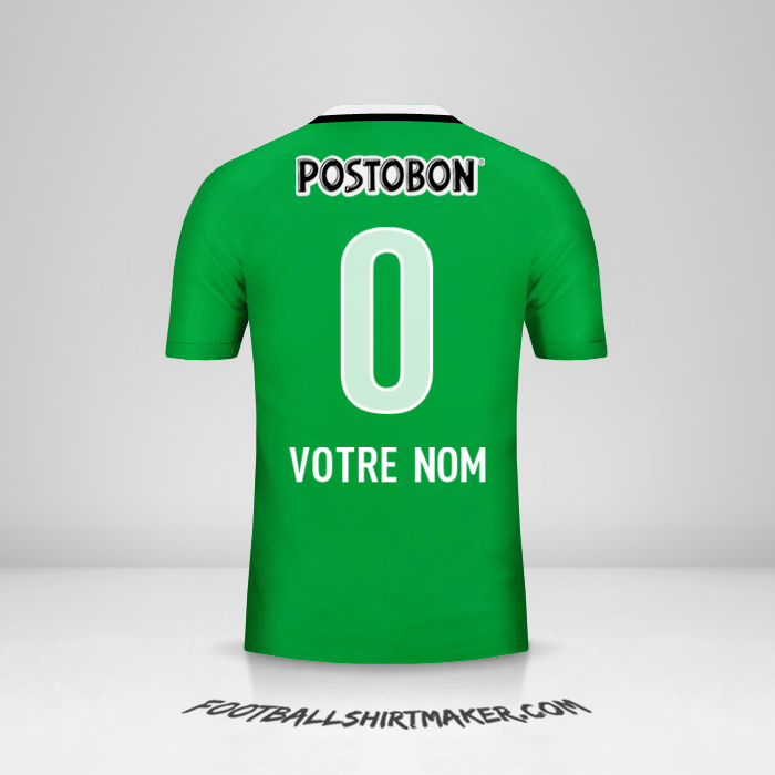 Maillot Atletico Nacional 2016 -  votre nom - 0