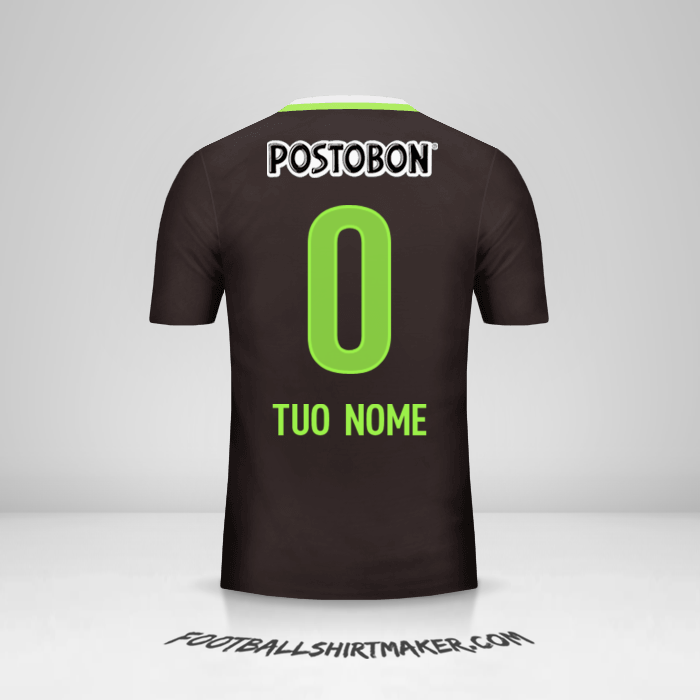Maglia Atletico Nacional 2016 II -  tuo nome - 0
