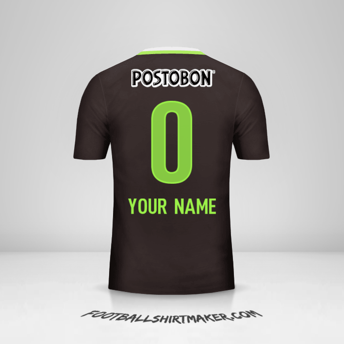 Jersey Atletico Nacional 2016 II -  your name - 0