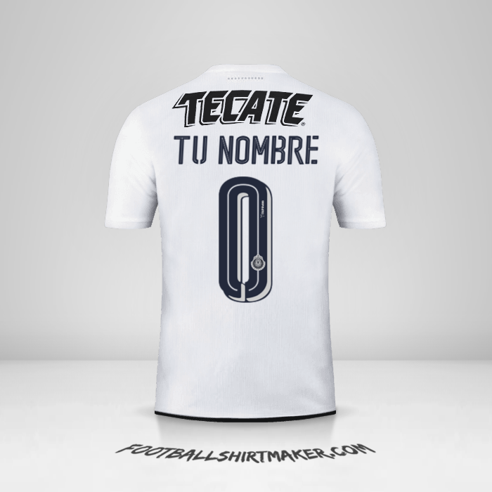 Jersey Guadalajara 2016/17 II -  tu nombre - 0
