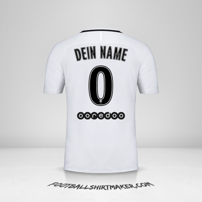 Trikot Paris Saint Germain 2016/17 III -  dein name - 0