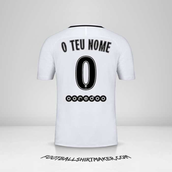 Camisola Paris Saint Germain 2016/17 III -  o teu nome - 0