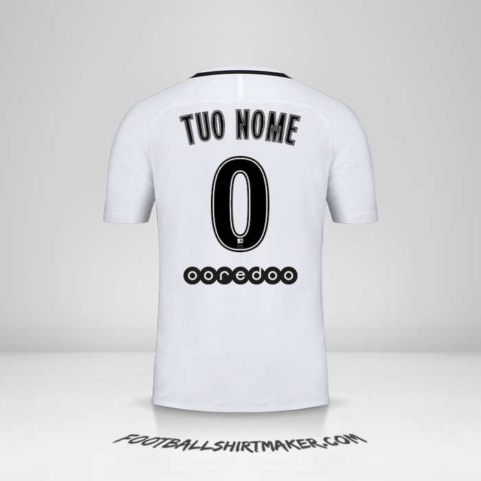 Maglia Paris Saint Germain 2016/17 III -  tuo nome - 0