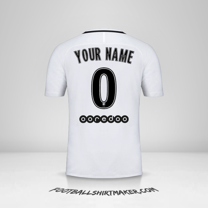 Jersey Paris Saint Germain 2016/17 III -  your name - 0