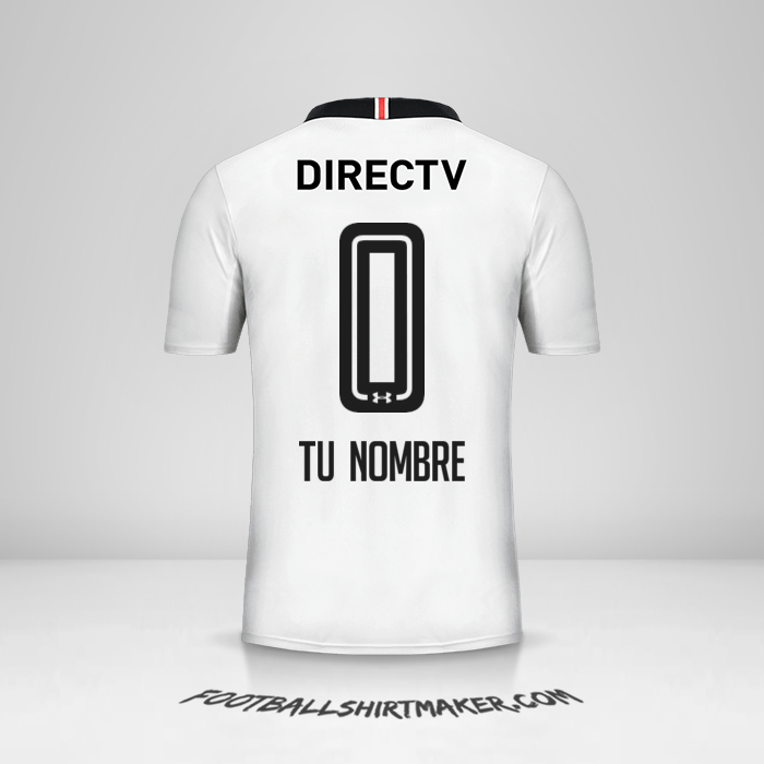 Jersey Colo Colo 2017 -  tu nombre - 0