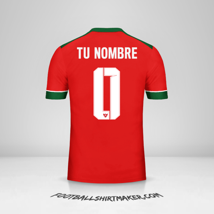 Camiseta Indonesia 2016/17 -  tu nombre - 0