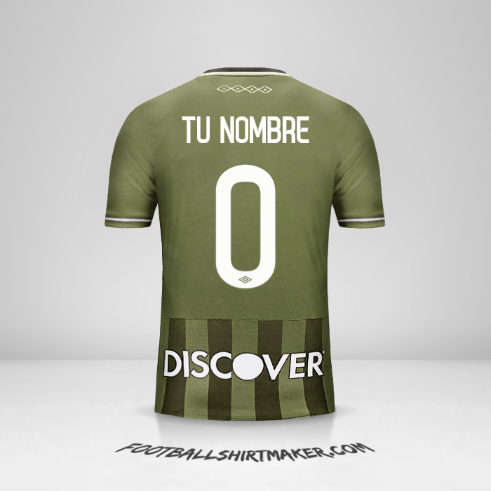 Camiseta Liga de Quito 2017 II -  tu nombre - 0