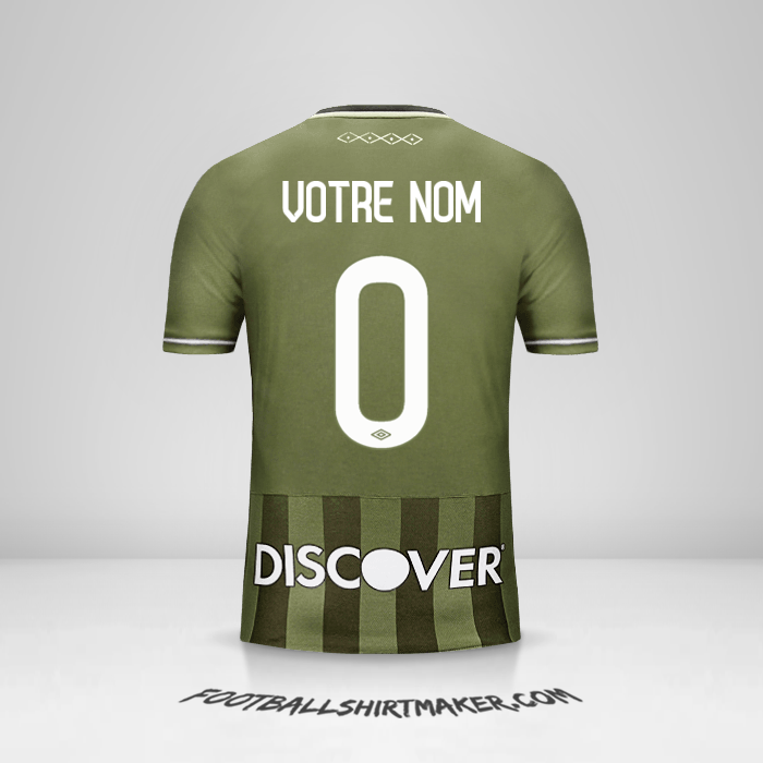 Maillot Liga de Quito 2017 II -  votre nom - 0