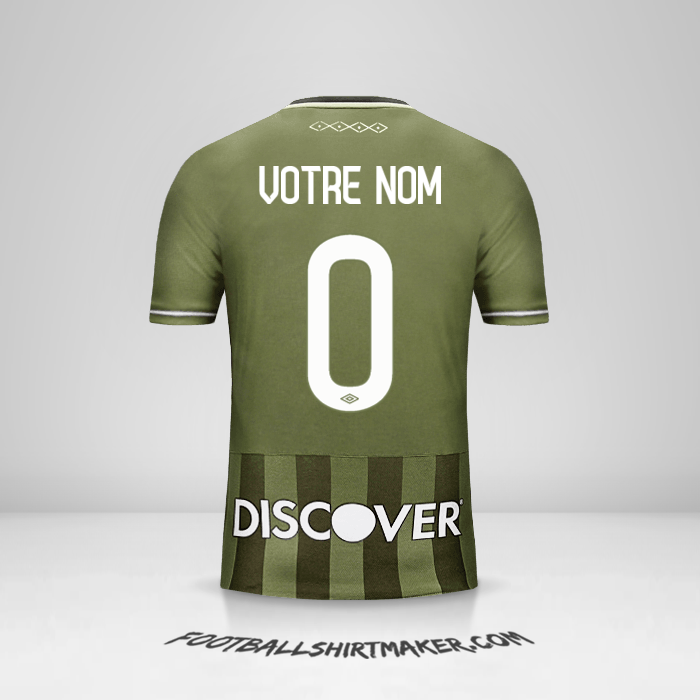 Maillot Liga de Quito 2017 II -  votre nom - 0