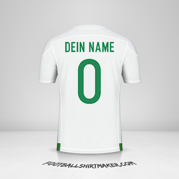 Trikot Algerien 2016/17 -  dein name - 0
