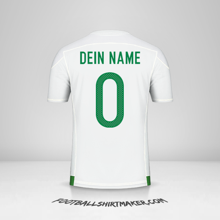 Trikot Algerien 2016/17 -  dein name - 0