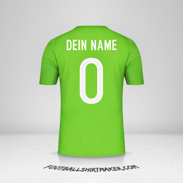 Trikot Algerien 2016/17 II -  dein name - 0