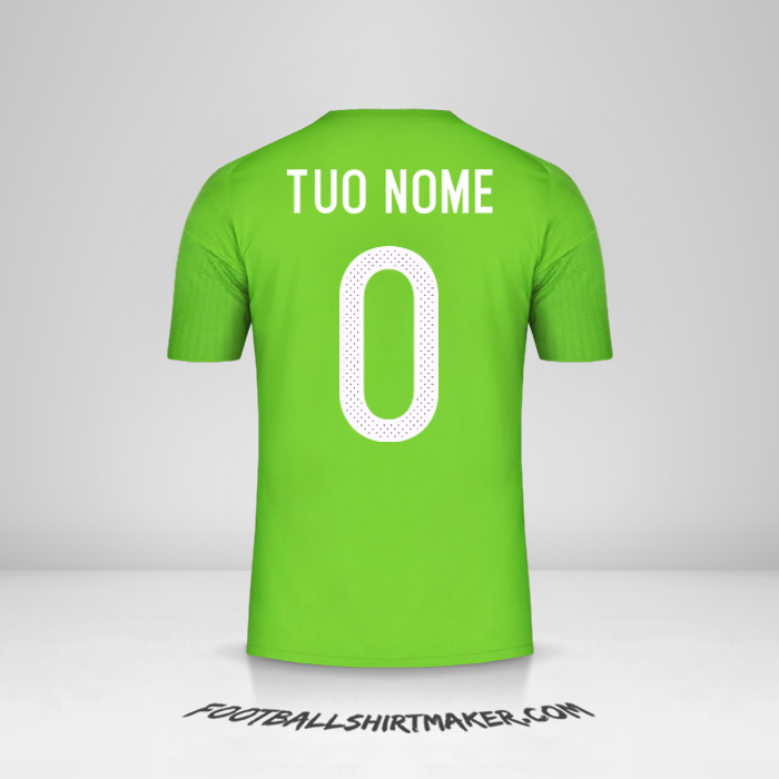Maglia Algeria 2016/17 II -  tuo nome - 0