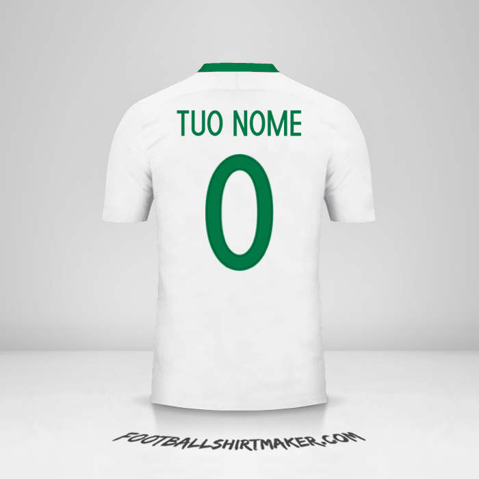 Maglia Nigeria 2016/17 II -  tuo nome - 0