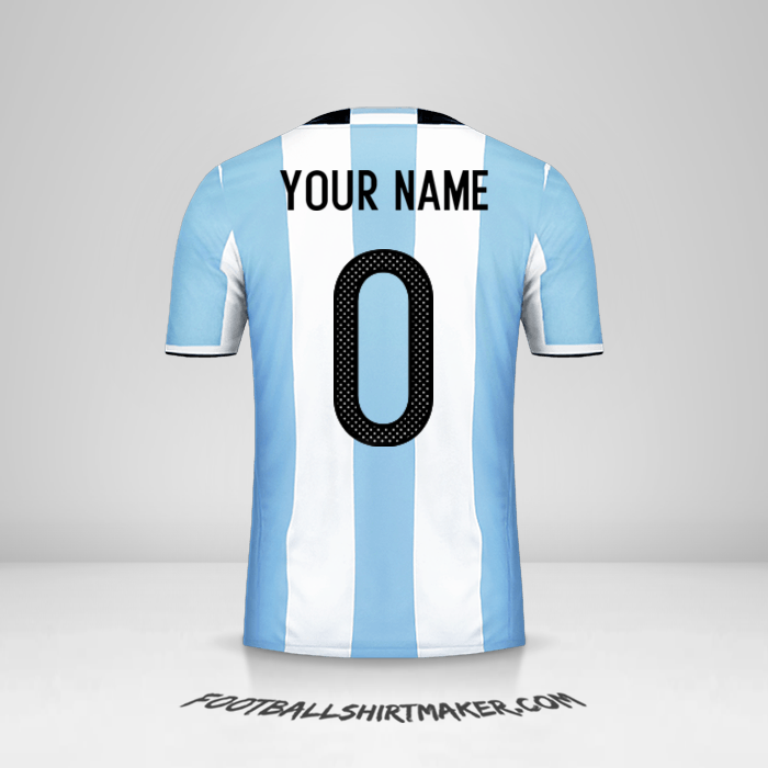 Shirt Argentina 2016 -  your name - 0
