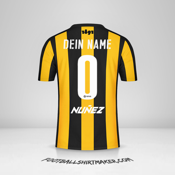 Trikot Peñarol 2016/17 -  dein name - 0