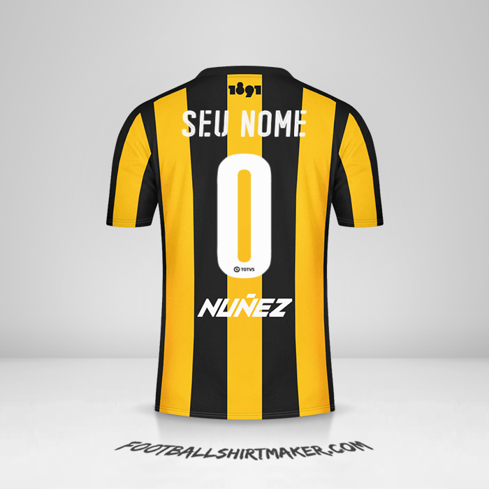 Camisa Peñarol 2016/17 -  seu nome - 0