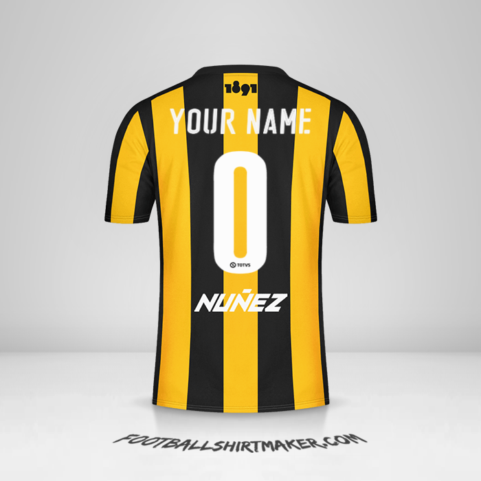 Shirt Peñarol 2016/17 -  your name - 0