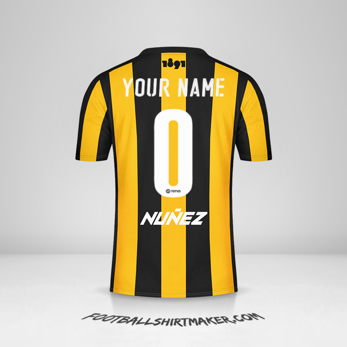 Shirt Peñarol 2016/17 -  your name - 0