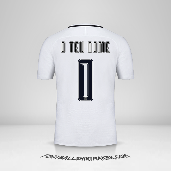 Camisola Paris Saint Germain Cup 2016/17 III -  o teu nome - 0