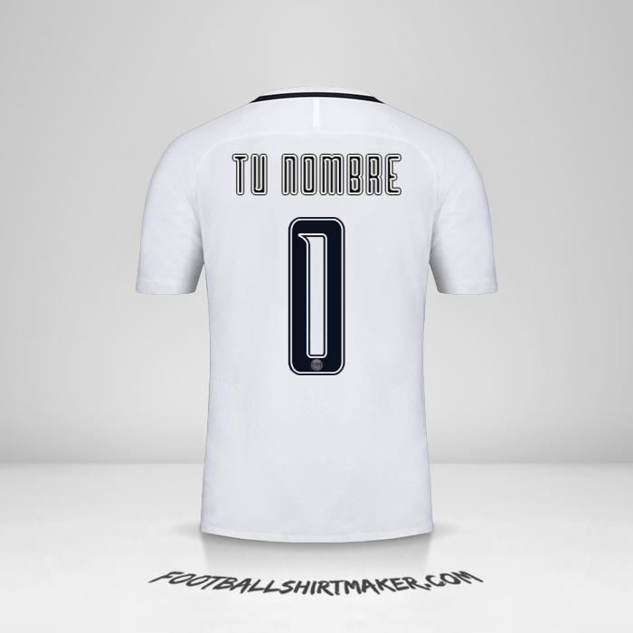 Camiseta Paris Saint Germain Cup 2016/17 III -  tu nombre - 0
