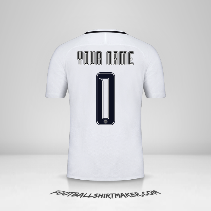 Jersey Paris Saint Germain Cup 2016/17 III -  your name - 0
