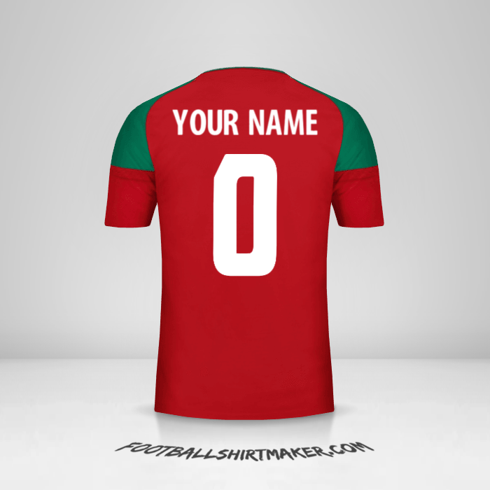 Jersey Morocco 2017 -  your name - 0