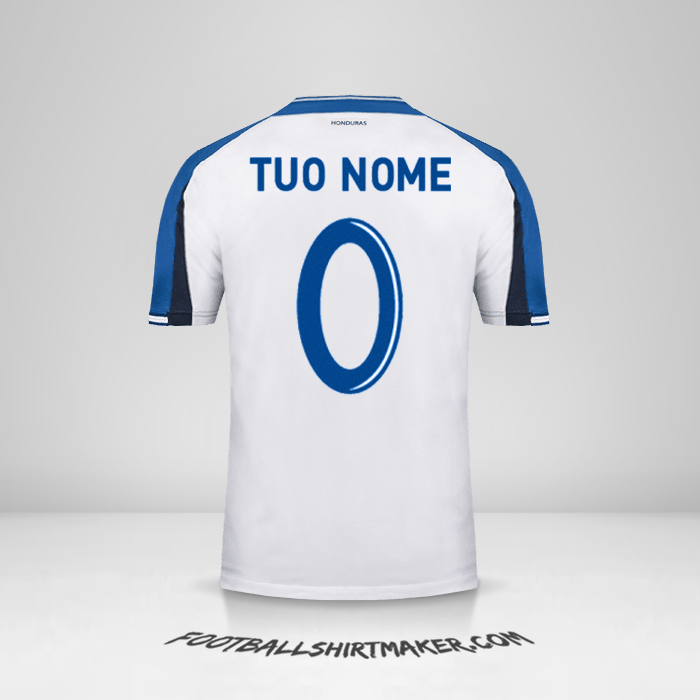Maglia Honduras 2016/17 -  tuo nome - 0