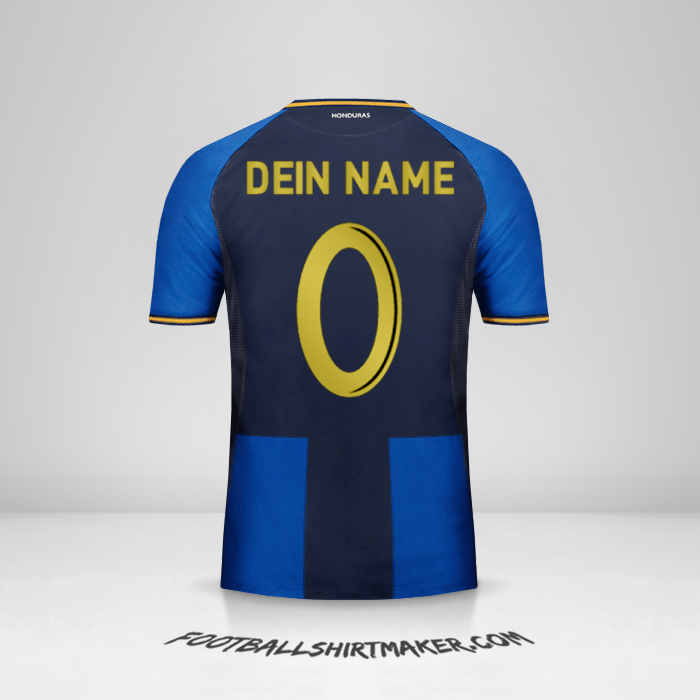 Trikot Honduras 2016/17 III -  dein name - 0