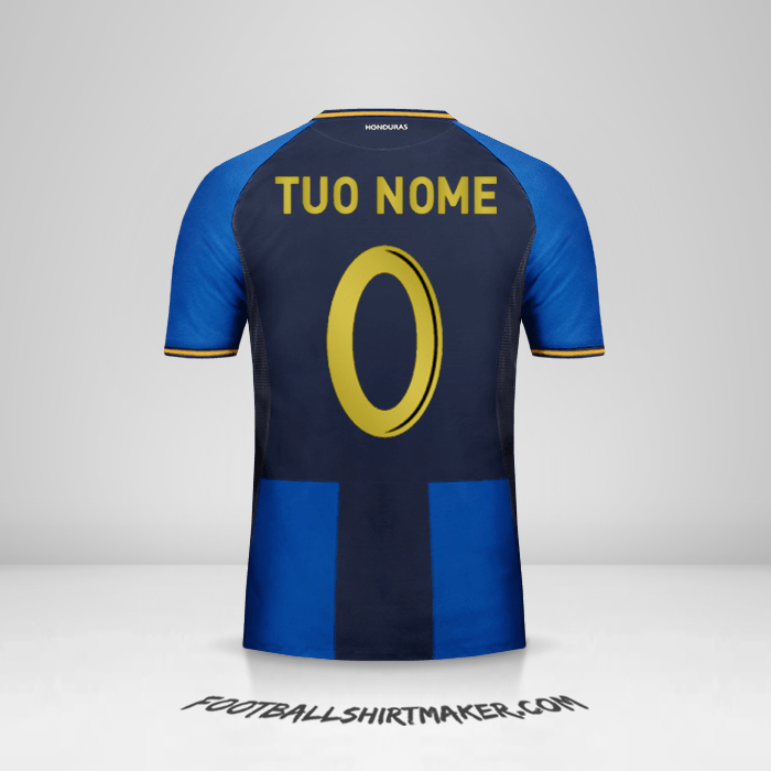 Maglia Honduras 2016/17 III -  tuo nome - 0
